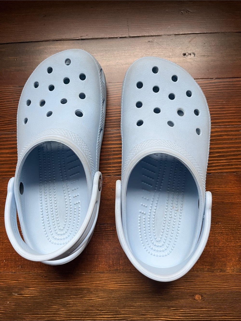 Kids Crocs Classic Clog Size J3 Blue Calcite